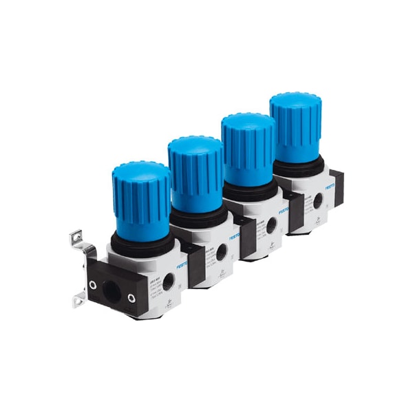 Pressure Regulator Combination LRB-1/2-D-7-O-K4-MIDI